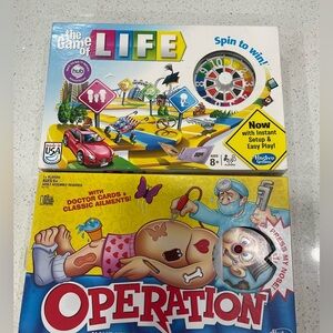 Life & operation board games